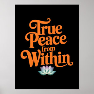 True Peace From Within Poster
