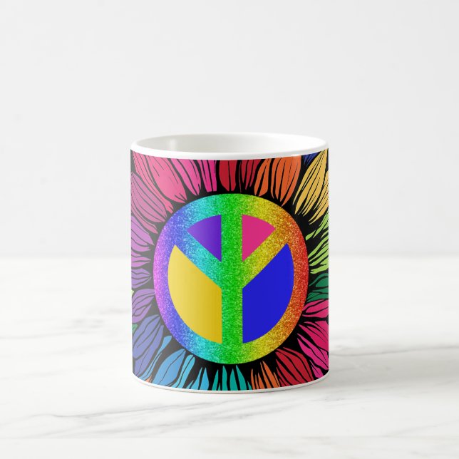 True PEACE Shines Bright Coffee Mug (Center)