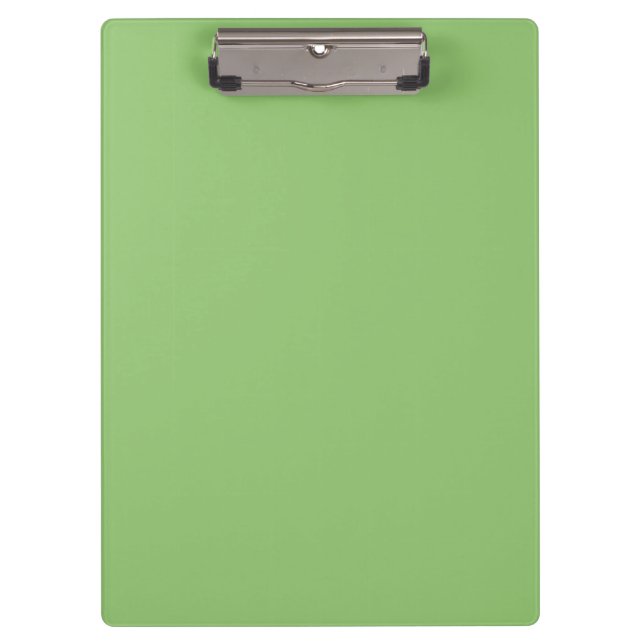 True Pistachio Green Clipboard (Front)