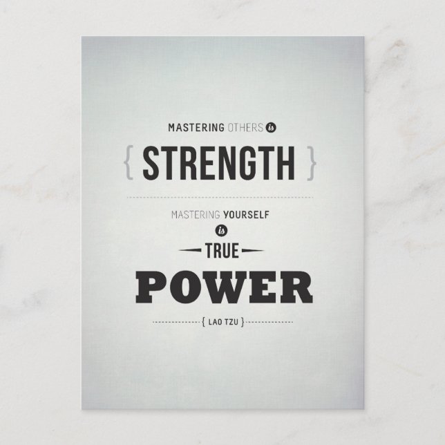 True Power - Inspirational Postcard (Front)
