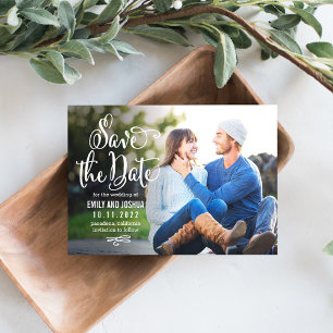 True Romance EDITABLE COLOR Save The Date Card