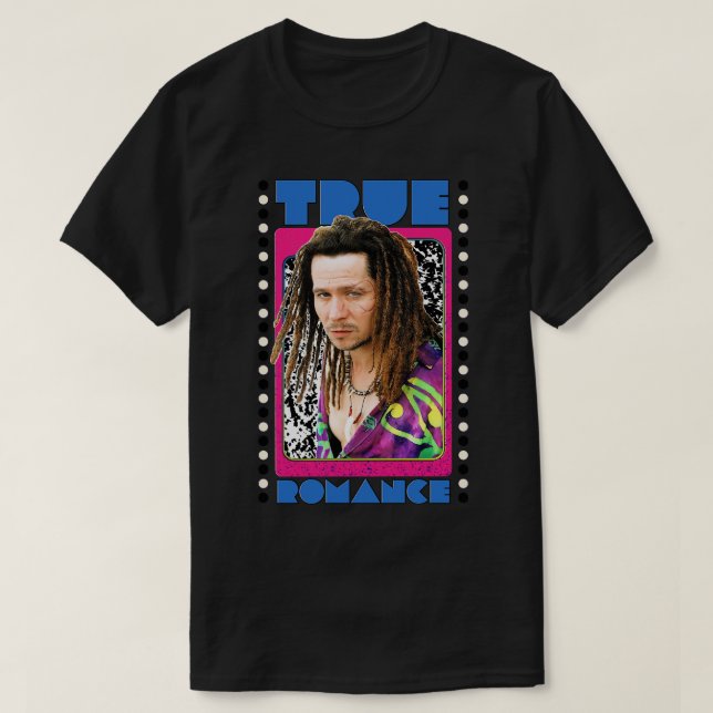 True Romance Fan Art T-Shirt (Design Front)