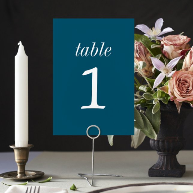 True Simplicity 2 Neptune Wedding Table Number (Creator Uploaded)