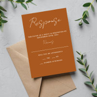 True Simplicity 3 Script Minimal Terracotta