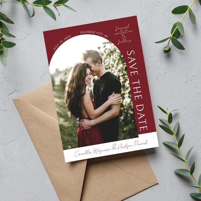True Simplicity 4 | Burgundy | Save The Date (Creator Uploaded)