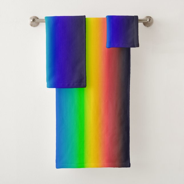True solar spectrum bath towel set (Insitu)