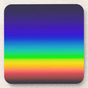 True solar spectrum coaster