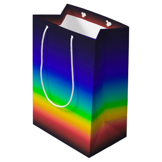 True solar spectrum medium gift bag (Back Angled)