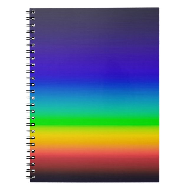 True solar spectrum notebook (Front)