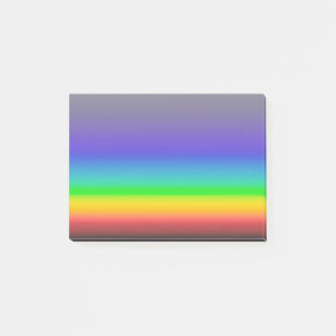 True solar spectrum post-it notes