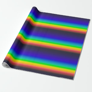 True solar spectrum wrapping paper