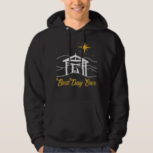 True Story Christmas Jesus Nativity gift, Christia Hoodie