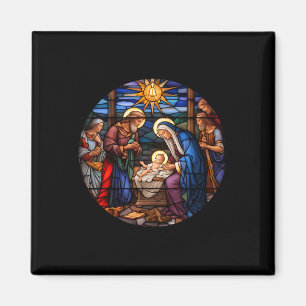 True Story Christmas Nativity Jesus Christian Men Magnet