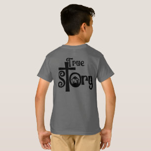 True Story Nativity Christmas Boy Girl Child's T-Shirt