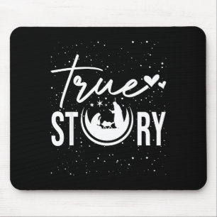 True Story Nativity Scene Christian Christmas Xmas Mouse Mat