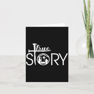 True Story Of Jesus Birth Christmas Nativity Chris Card