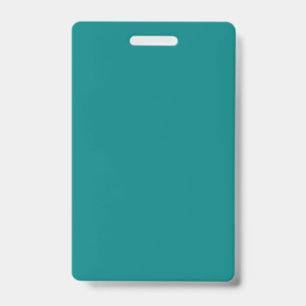 True Teal ID Badge