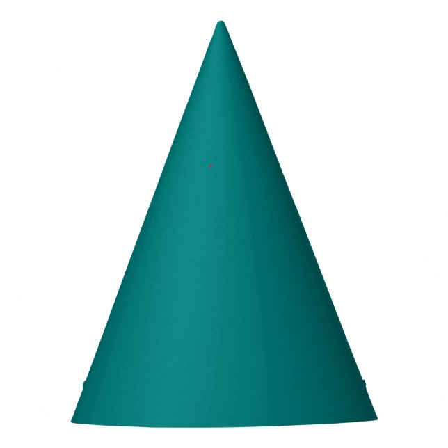 True Teal Party Hat (Front)
