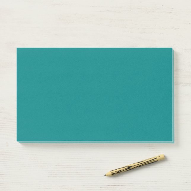 True Teal Post-it Notes (On Desk)