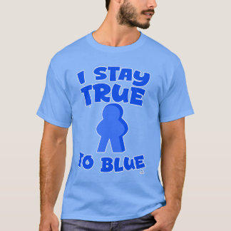 True to Blue Game Player Colour T-Shirt