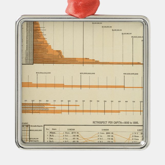 True valuation metal tree decoration (Front)