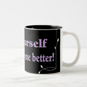 True Words Two-Tone Coffee Mug