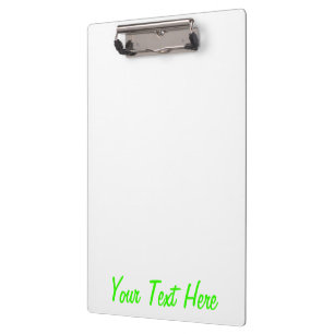 True Yellow Fluo Colour Delight Ready to Customise Clipboard