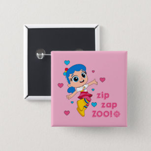 True - Zip Zap Zoo 15 Cm Square Badge