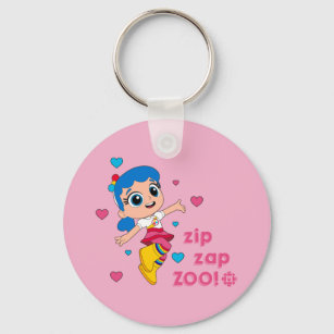 True - Zip Zap Zoo Key Ring