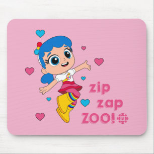 True - Zip Zap Zoo Mouse Mat
