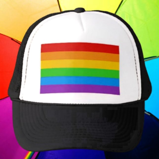 TrueColors: Pride Flag Trucker Hat (Creator Uploaded)