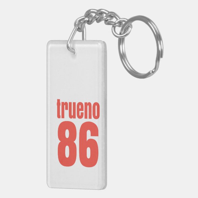 Trueno AE86 Key Ring (Back Right)