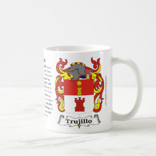Trujillo Family Coat of Arms Mug
