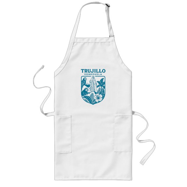 Trujillo Venezuela | Diseño cultural Venezolano Long Apron (Front)