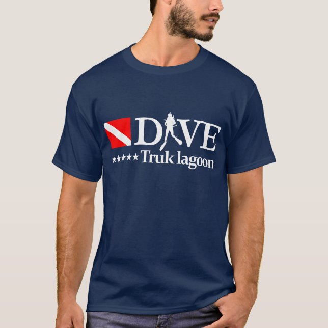 Truk Lagoon DV4 T-Shirt (Front)