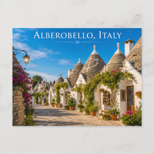 Trulli Houses Sunny Village Card