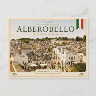 Trulli Village, Alberobello - Italy Postcard