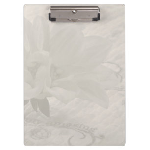 Truly Amazing Dahlia Clipboard