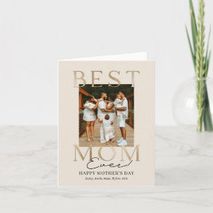 Truly Best Mother's Day or Birthday Greeting Card