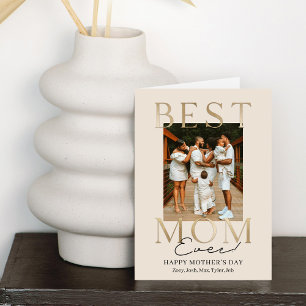 Truly Best Mother's Day or Birthday Greeting Card