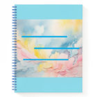 Truly Elegant Soothing Colours Spiral Notebook