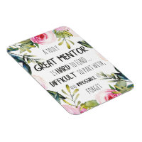 Truly Great mentor Gift Mentor Appreciation Quote