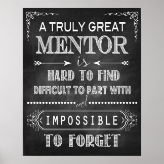 Truly Great Mentor Poster