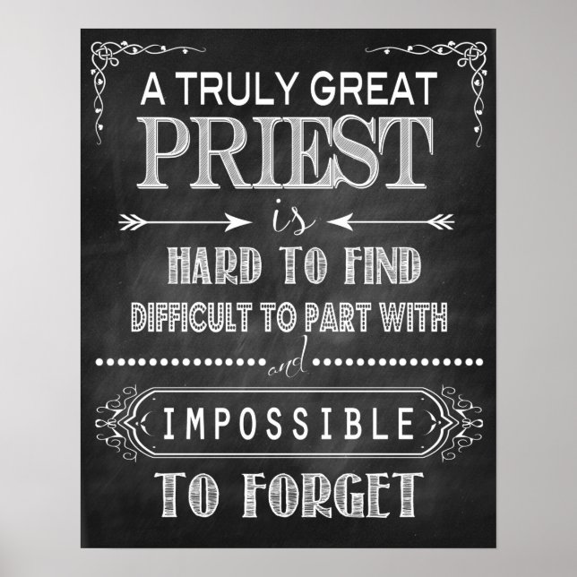 Truly Great Priest Poster (Front)