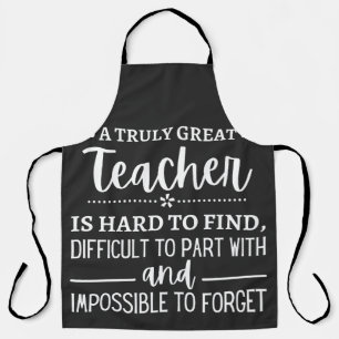 Truly Great Teacher Apron