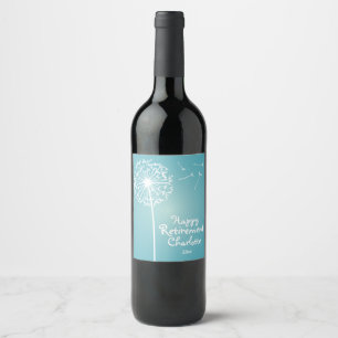 Truly Teal Dandelion, Party Wine Label