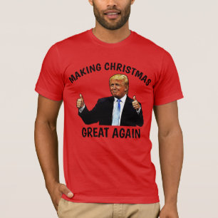 TRUM CHRISTMAS GREAT AGAIN T-Shirts