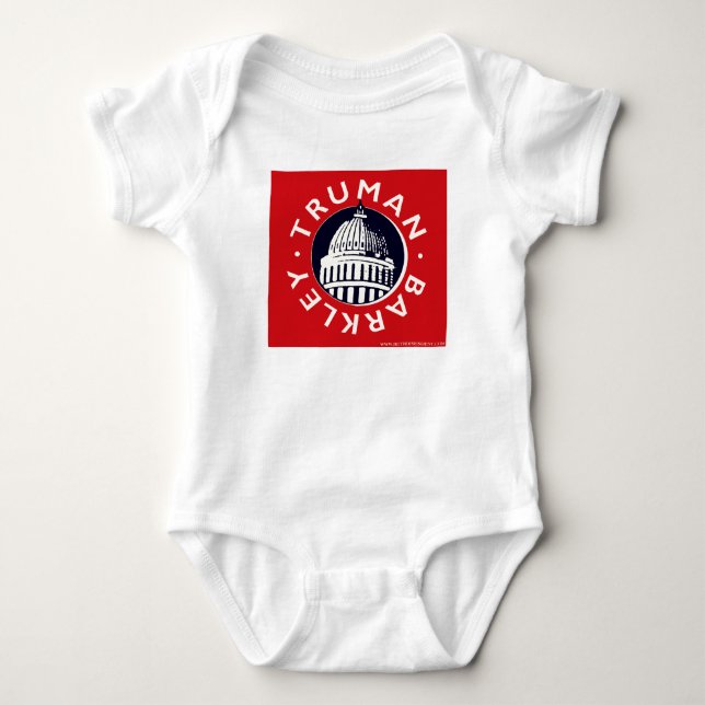 Truman-Barkley Baby Bodysuit (Front)