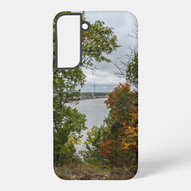 Truman Dam Autumn Framed Samsung Case (Back)