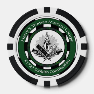 Truman Lodge #1727 Poker Chips